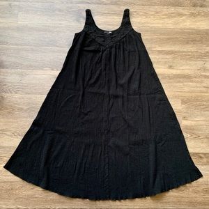 H&M Black Midi Dress
